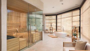 Sauna in the house